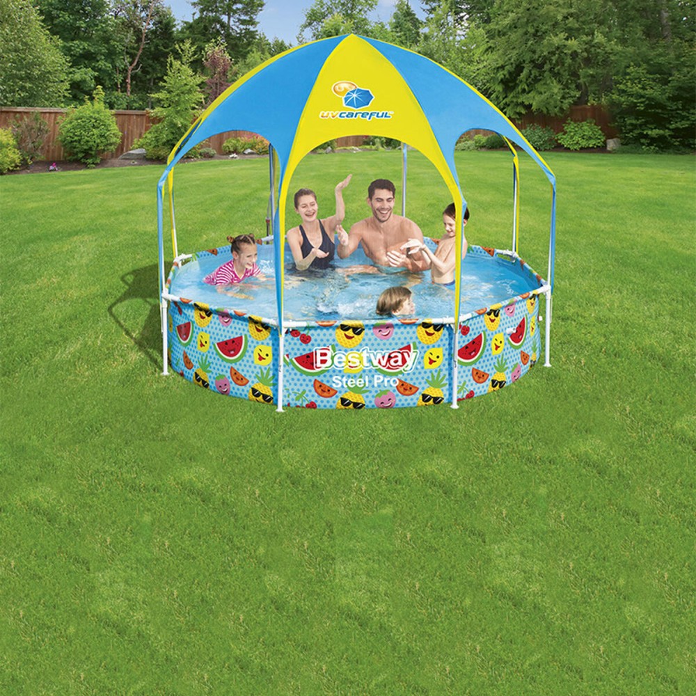 Removable pool Bestway 244 x 51 cm 244 x 244 x 51 cm