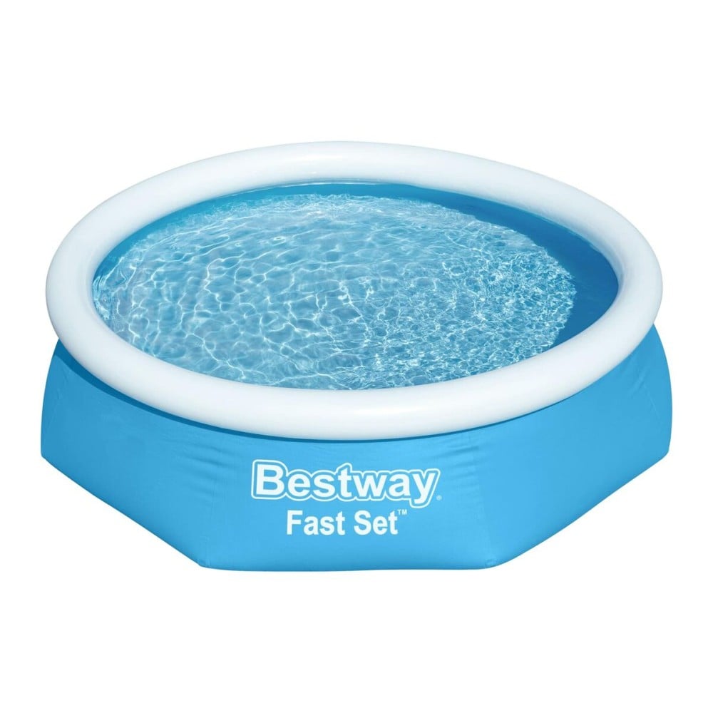 Bestway Aufblasbarer Pool Erwachsene Ring mit Filter 244x61 cm Garten 57450