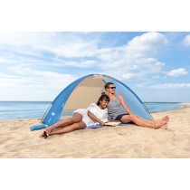 Bestway Tente Polyester Fibre de Verre UPF 80+ 200x120x95 cm Camping et Plage 68105