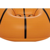 Inflatable Armchair Bestway Orange 114 x 112 x 66 cm Basketball