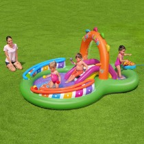 Bestway Piscine Gonflable Parc de Jeux Musical 295x190x137 cm +2 Ans Jardin 53117