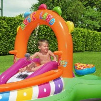 Bestway Piscine Gonflable Parc de Jeux Musical 295x190x137 cm +2 Ans Jardin 53117