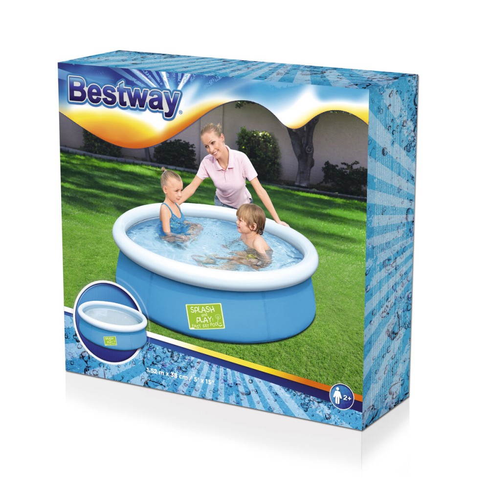 Bestway Piscine Gonflable Enfant Anneau 152x38 cm +2 Ans Jardin 57241