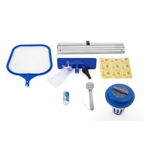 Bestway Poolpflege-Set mit Zubehör Stange 161 cm Garten 58195