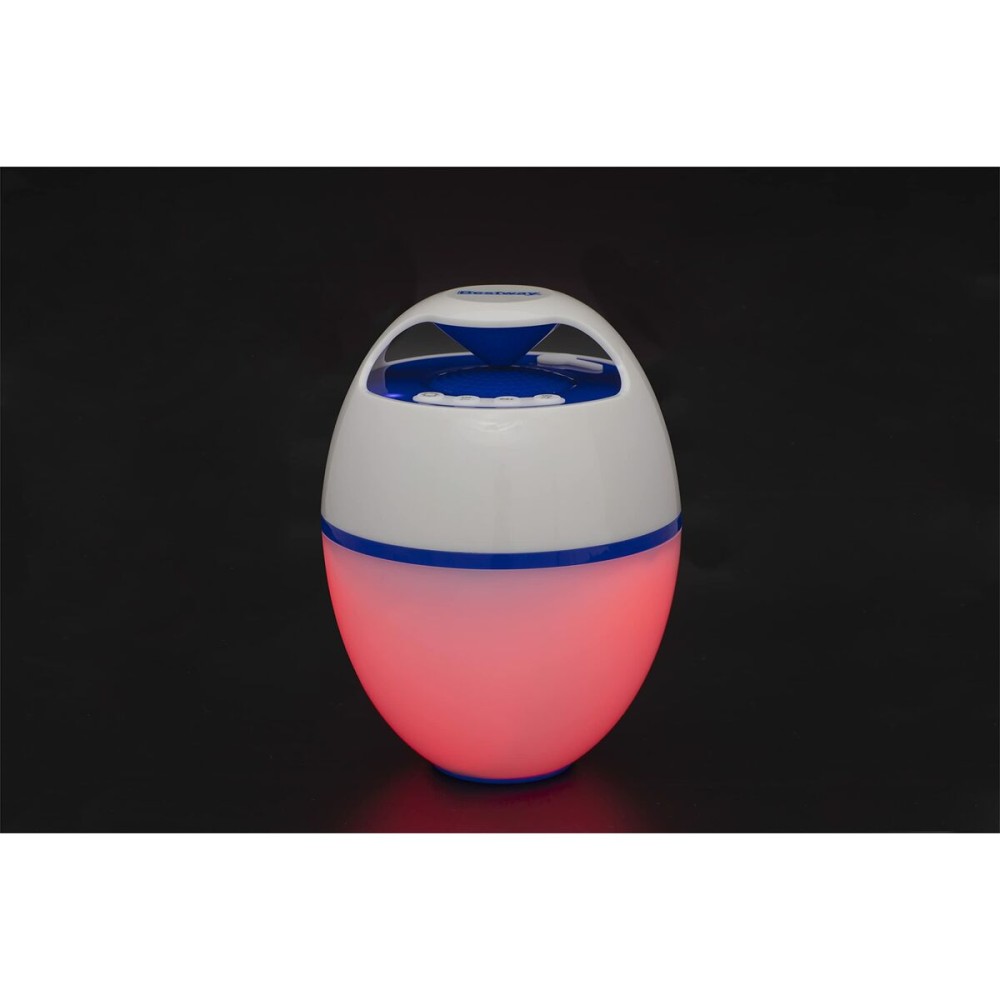 Floating Wireless Speaker with LED Bestway White 6 W