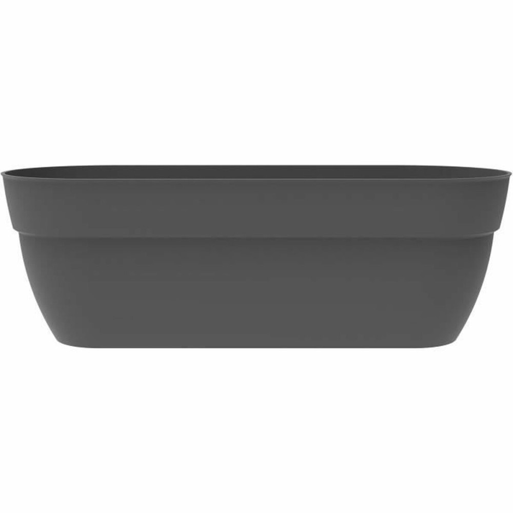 Pot EDA 77,3 x 30,7 x 25,9 cm Anthracite Gris foncé Plastique Ovale Moderne