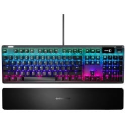 Clavier SteelSeries APEX 7 Noir Espagnol Qwerty Qwerty US