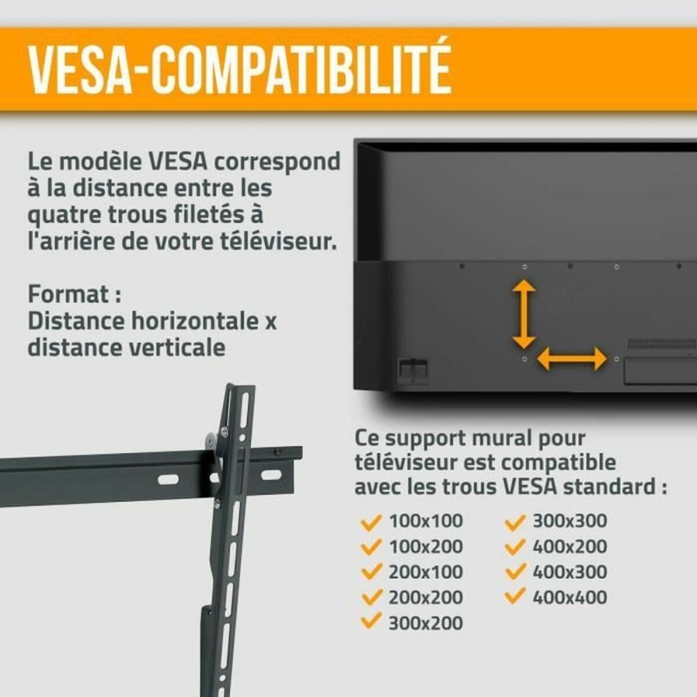 Support de TV Nanook Tilting 32" 55"