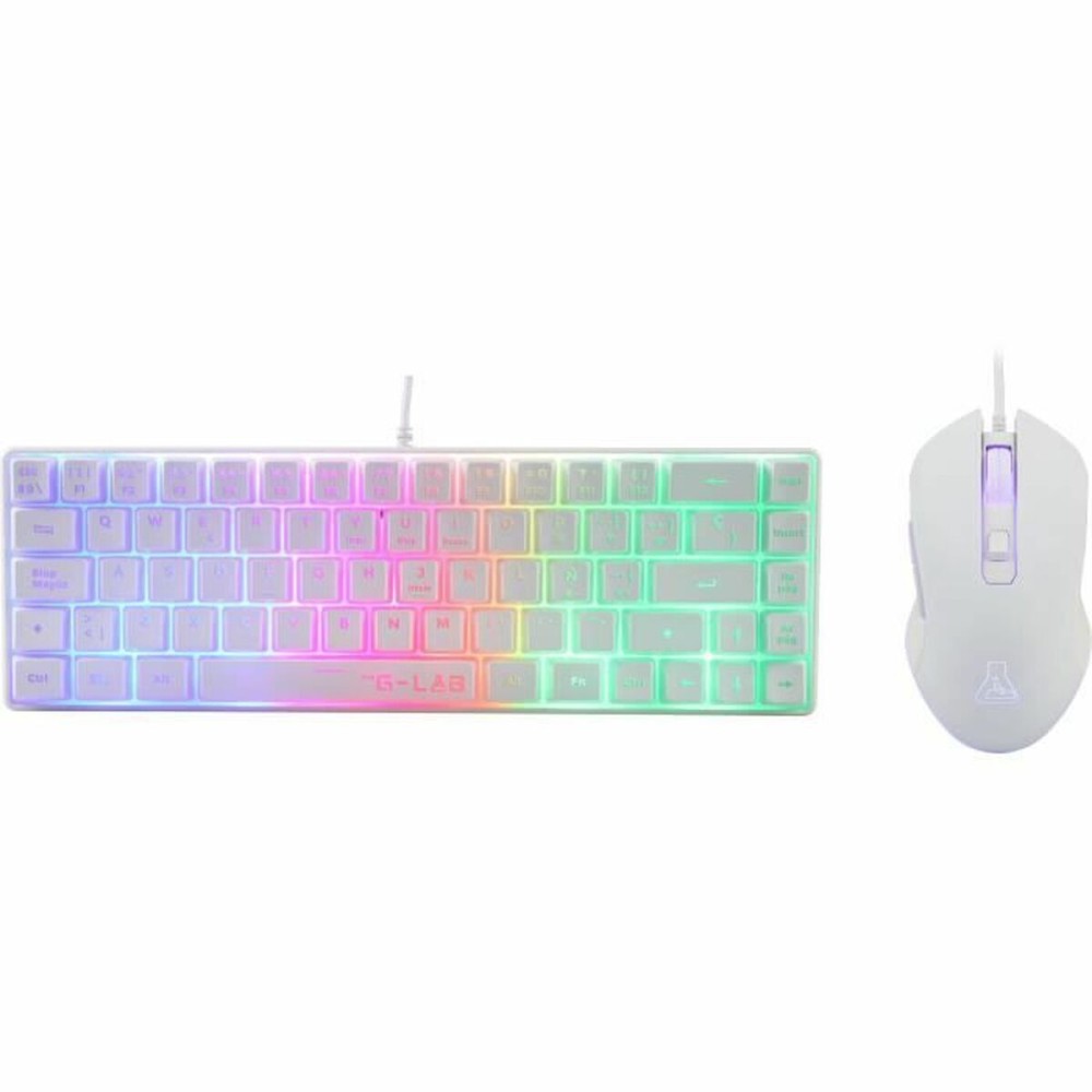 Keyboard and Mouse The G-Lab COMBO-HYDRO White