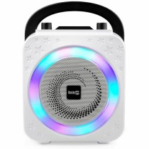 Bluetooth Lautsprecher mit Karaoke Mikrofon RockJam Disco Light RJPS150-BK