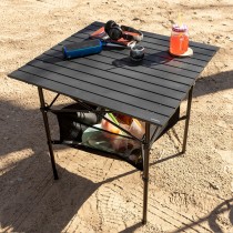 Klappbarer Campingtisch mit Korb und Hülle Folble InnovaGoods