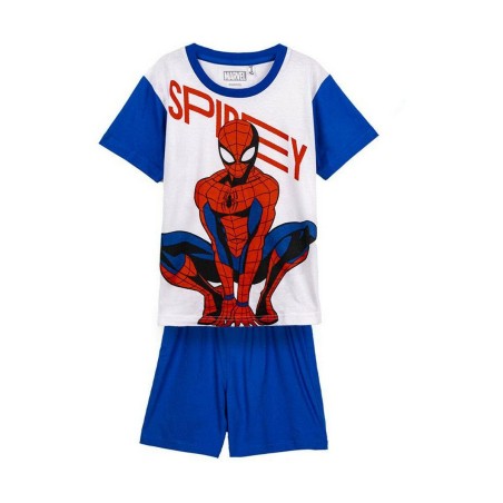 Schlafanzug Für Kinder Spider-Man Blau