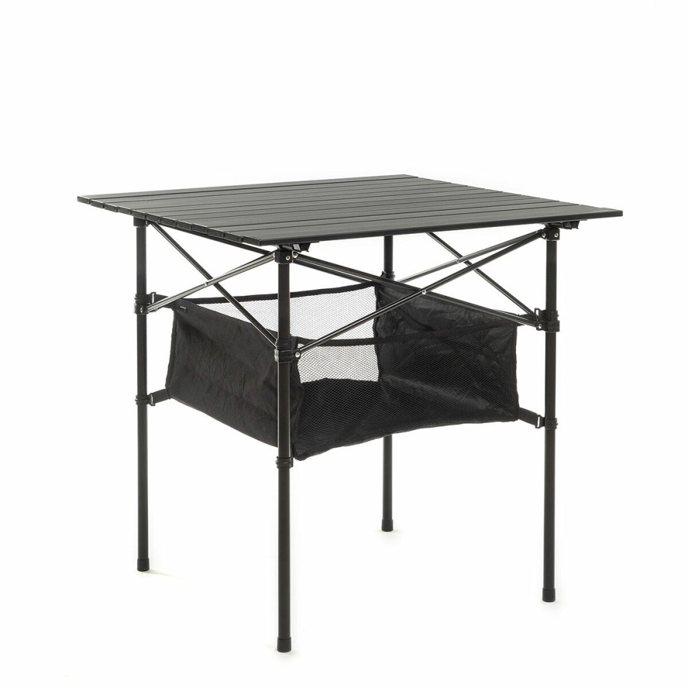 Folding Camping Table with Basket and Cover Folble InnovaGoods