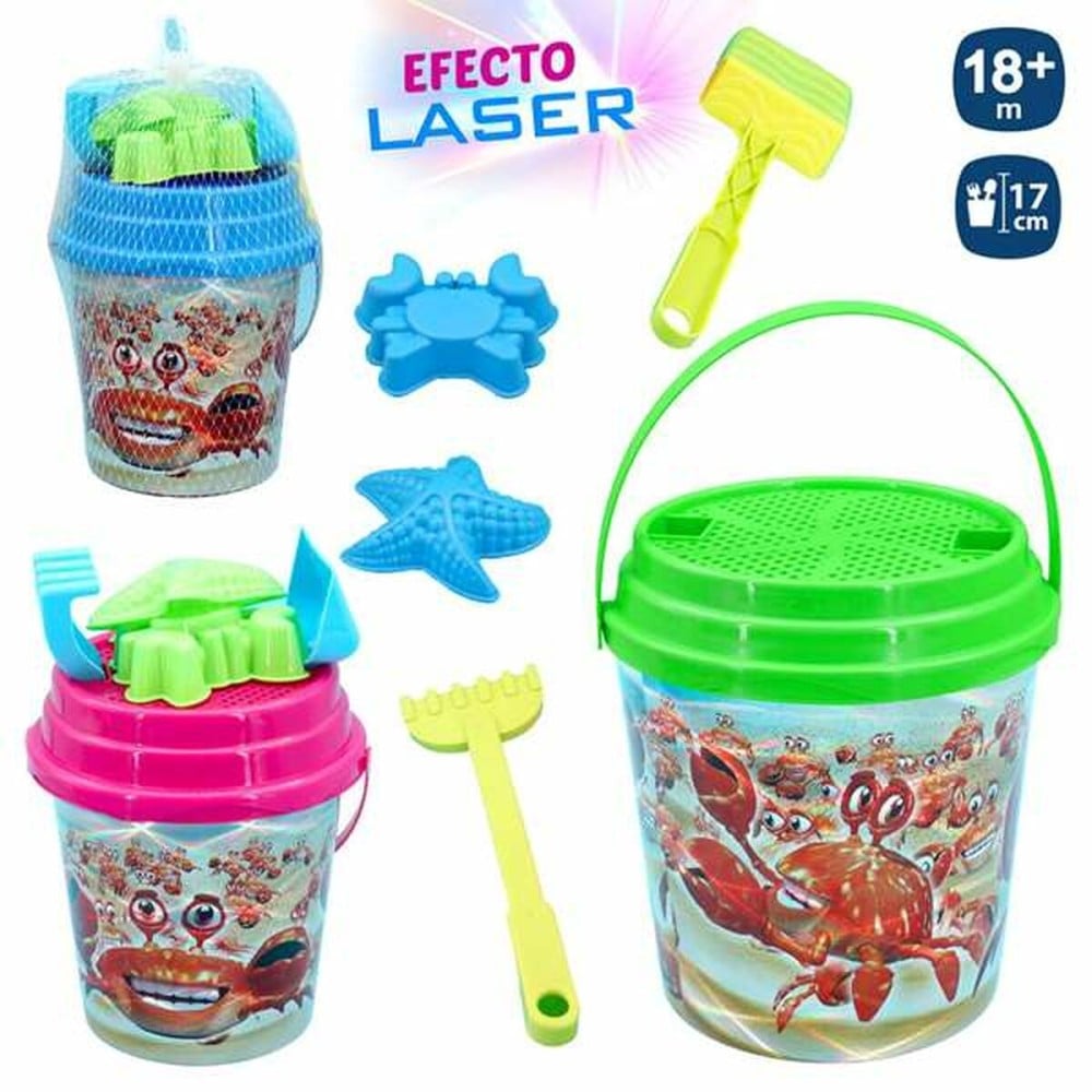 Set de jouets de plage Juinsa 17 x 17 cm Crabe