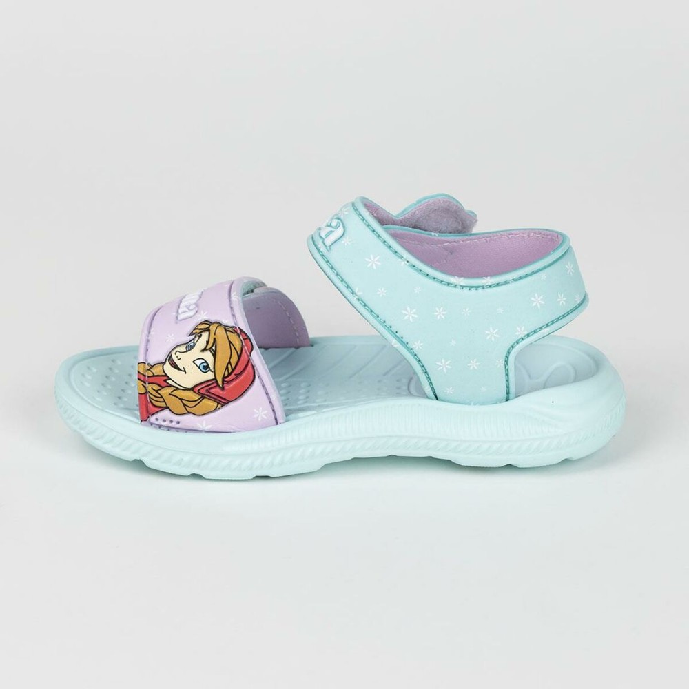 Kinder sandalen Frozen Hellblau