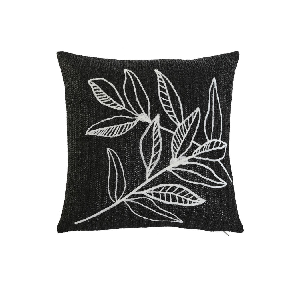 Coussin Home ESPRIT Blanc Noir 42 x 15 x 42 cm