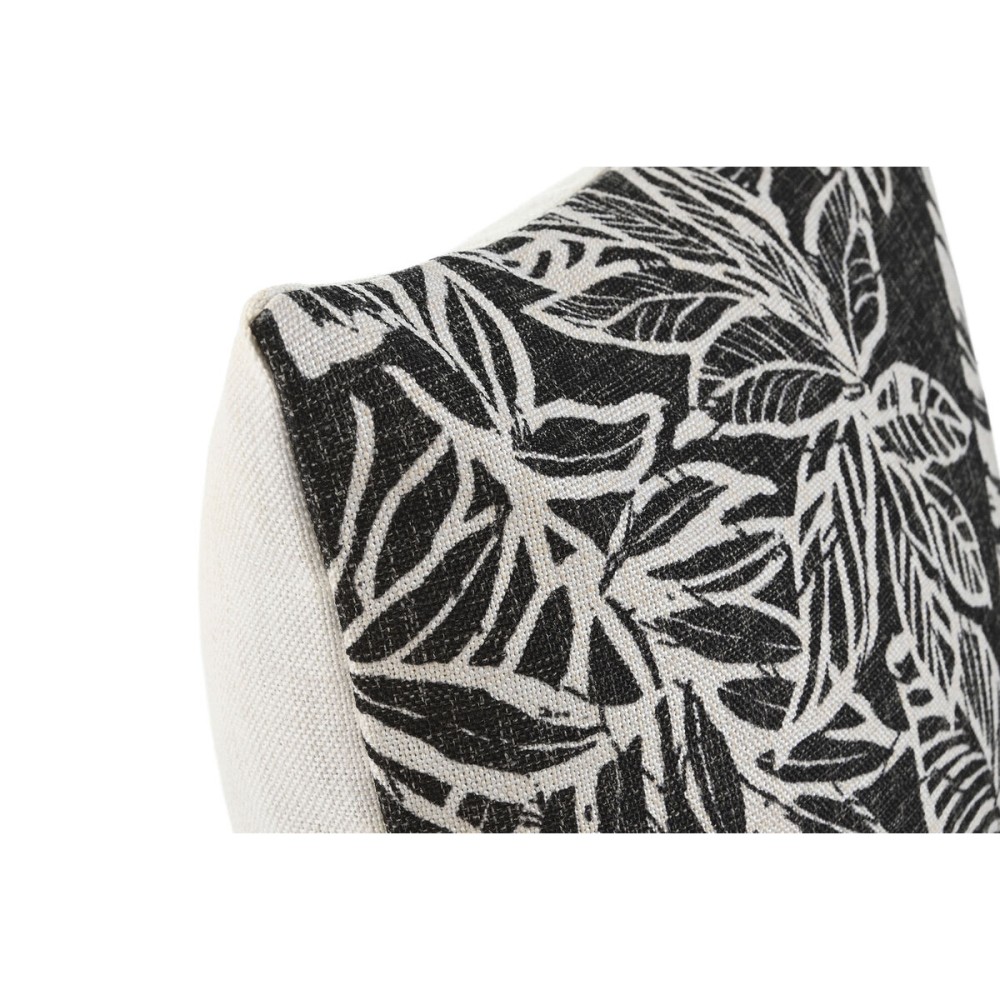 Coussin Home ESPRIT Blanc Noir Imprimé 45 x 15 x 45 cm