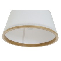 Ceiling Light DKD Home Decor White Brown Natural Bamboo 50 W 30 x 30 x 20 cm