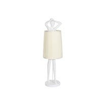 Floor Lamp Home ESPRIT White Resin 50 W 220 V 46 x 41 x 137,5 cm