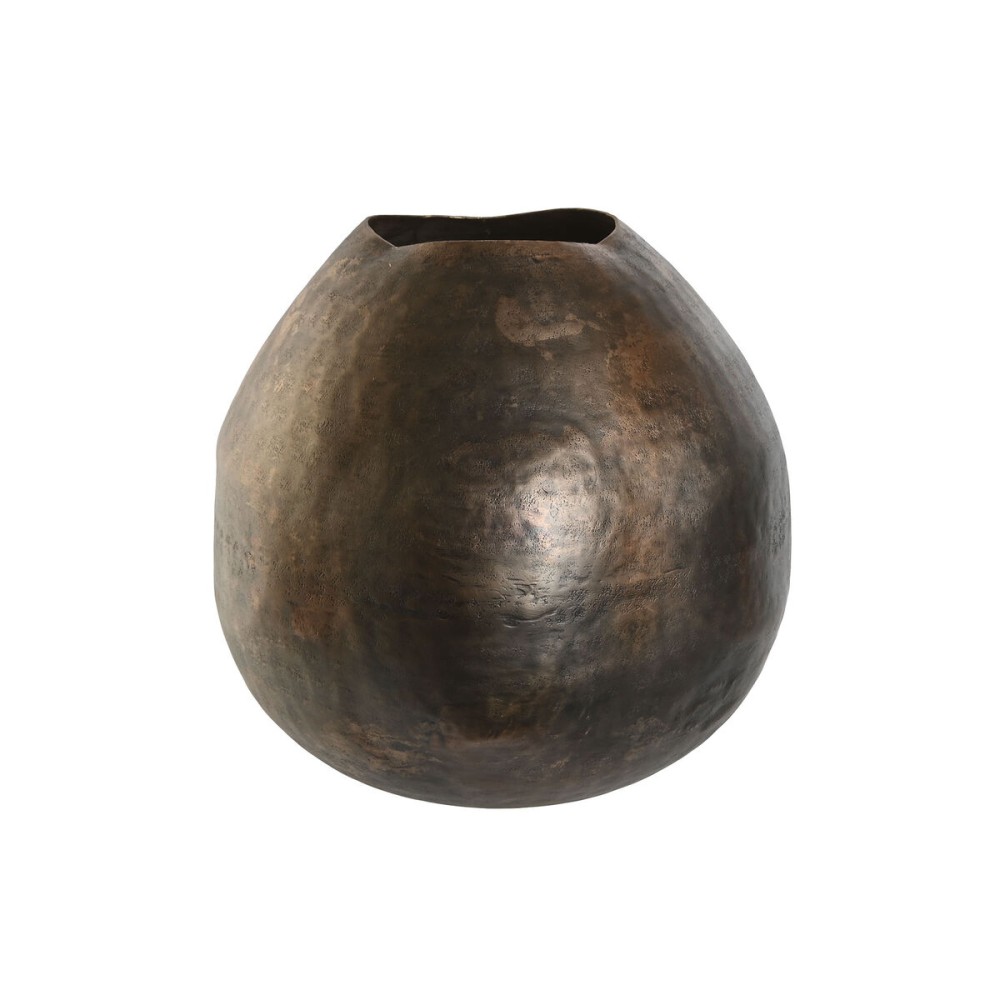 Vase DKD Home Decor Bronze Gold Aluminium Antiker Finish 34 x 33 x 33 cm