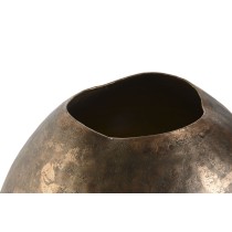 Vase DKD Home Decor Bronze Doré Aluminium Finition vieillie 34 x 33 x 33 cm