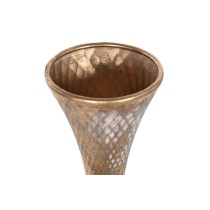 Vase Home ESPRIT Gold Metall 18 x 18 x 97 cm