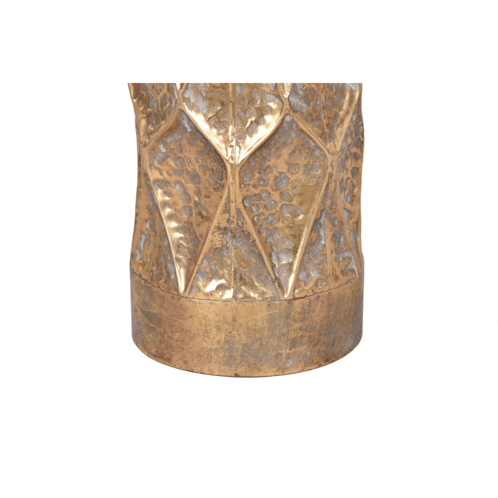 Vase Home ESPRIT Gold Metall 18 x 18 x 97 cm