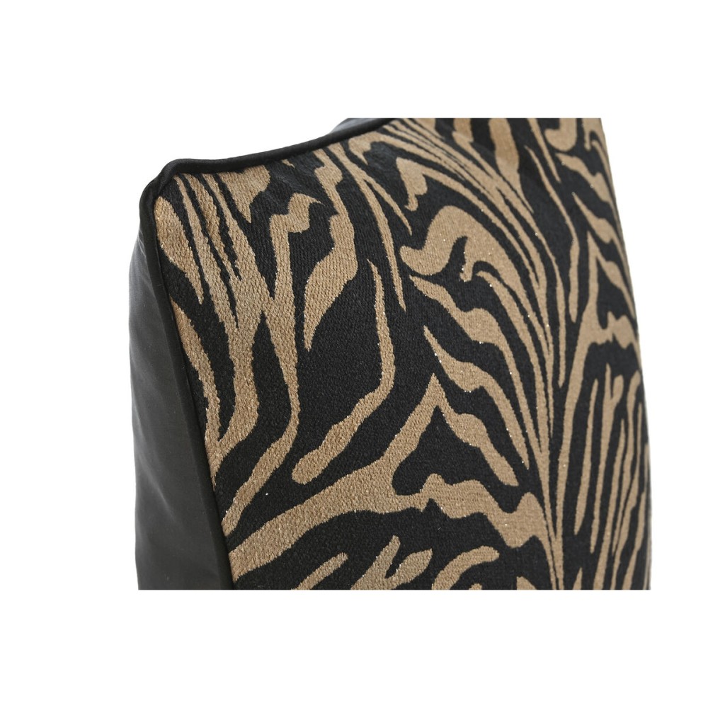 Coussin Home ESPRIT Noir Doré 45 x 15 x 45 cm