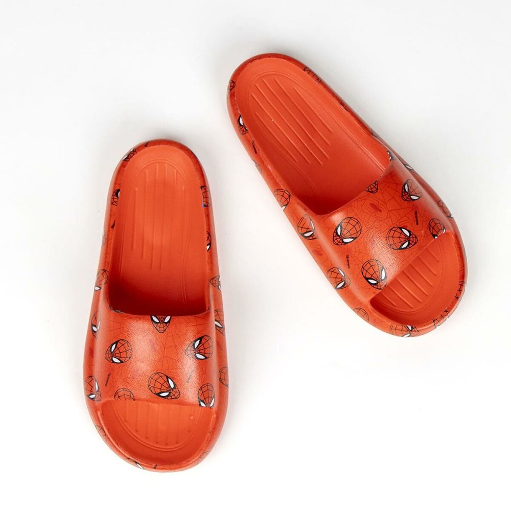 Flip Flops for Children Spider-Man Red