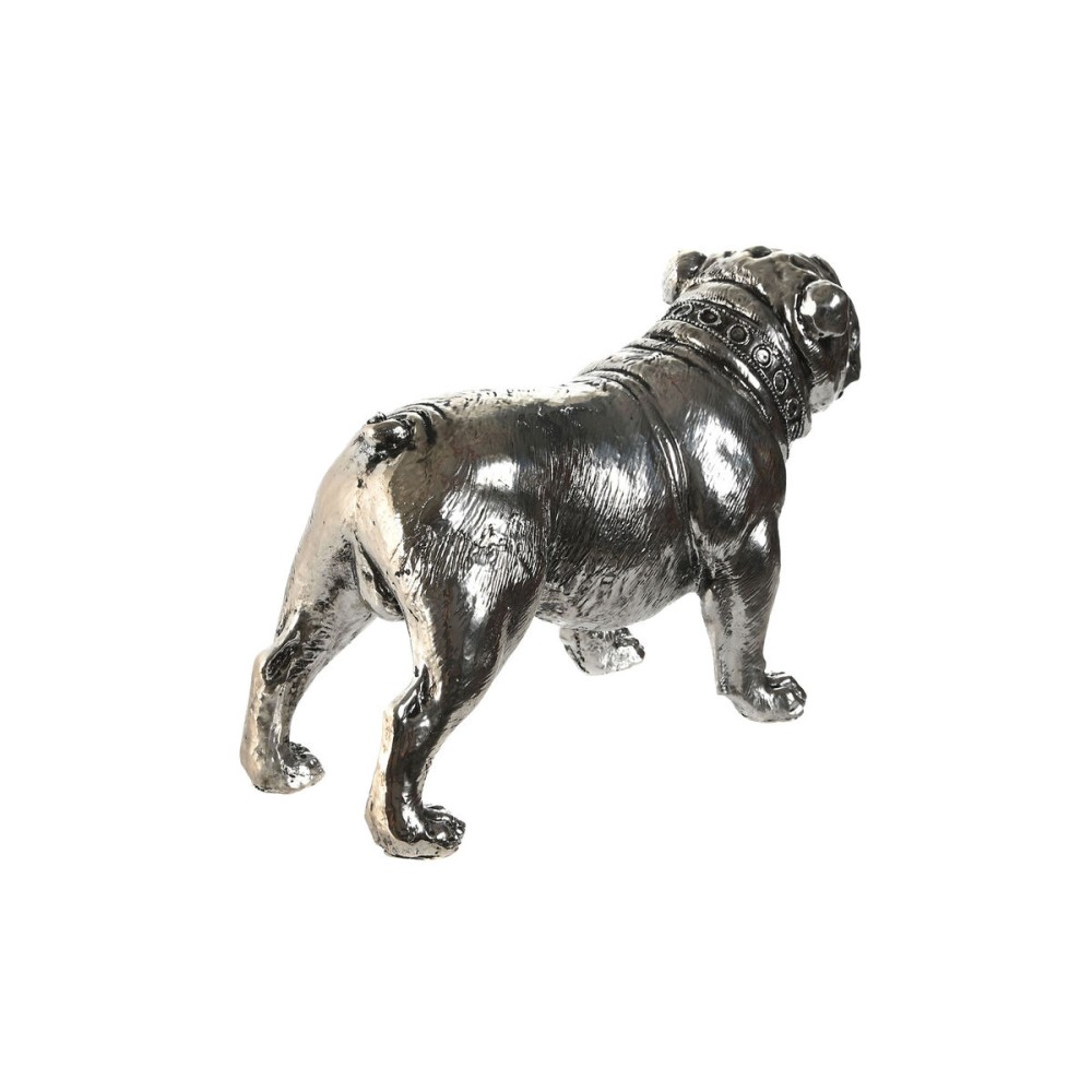 Decorative Figure Home ESPRIT Silver Dog Loft 28,5 x 11 x 16 cm