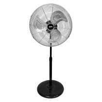 Ventilateur sur Pied EDM 33528 Noir mat 80 W Ø 50 cm industriel