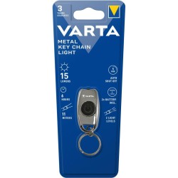 Porte-clés lanterne LED Varta Metal Key Chain Light 15 lm