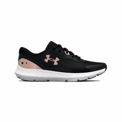 Sports Trainers for Women Under Armour Surge 3 Grey Black Lady