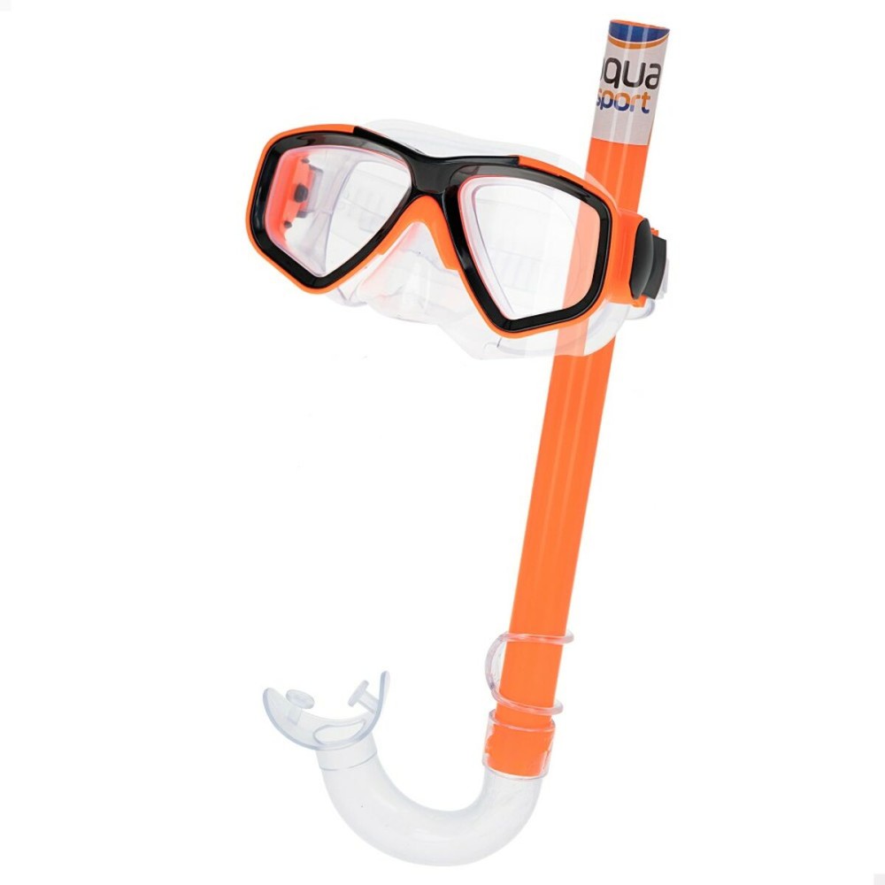 Lunettes de Plongée avec Tube et Palmes Colorbaby (6 Unités)