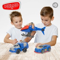 Fahrzeuge-Set Colorbaby 20 x 12 x 8,5 cm 6 Stück 3 Stücke Polizei