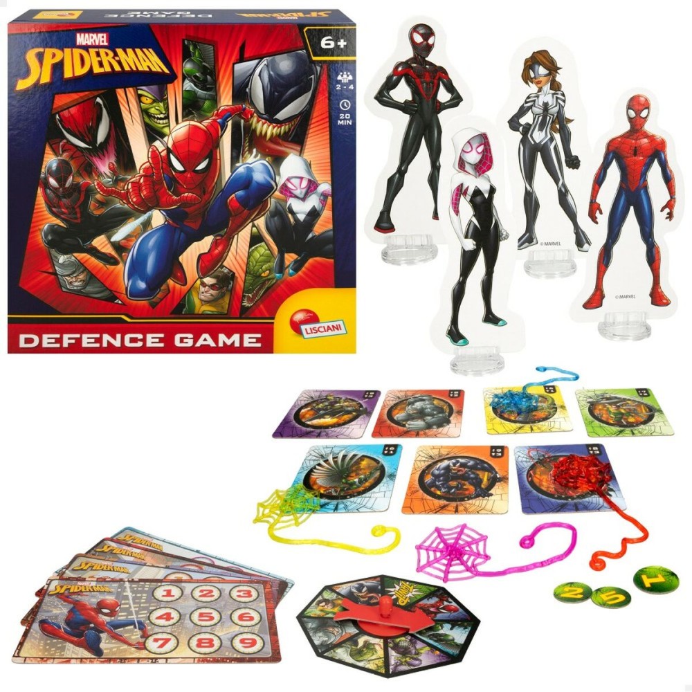 Tischspiel Spider-Man Defence Game (6 Stück)