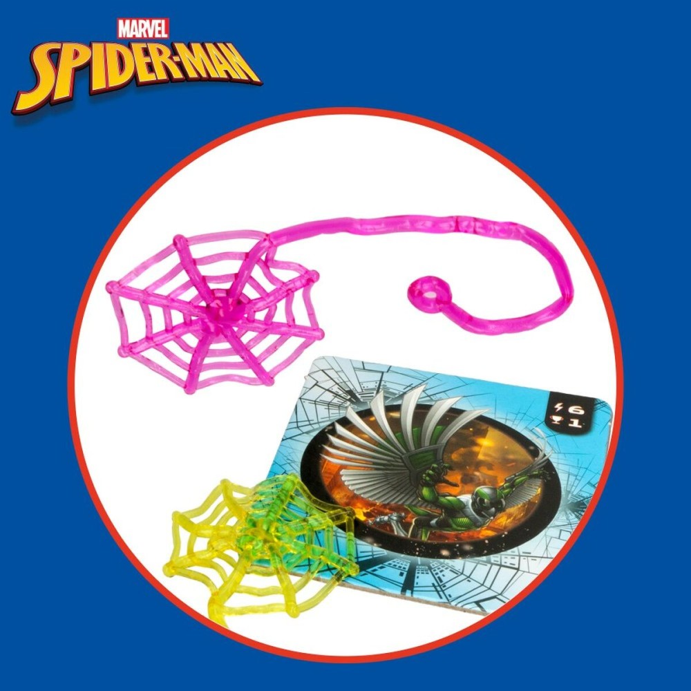 Tischspiel Spider-Man Defence Game (6 Stück)