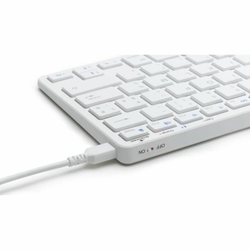 Clavier Bluestork Azerty Français Blanc