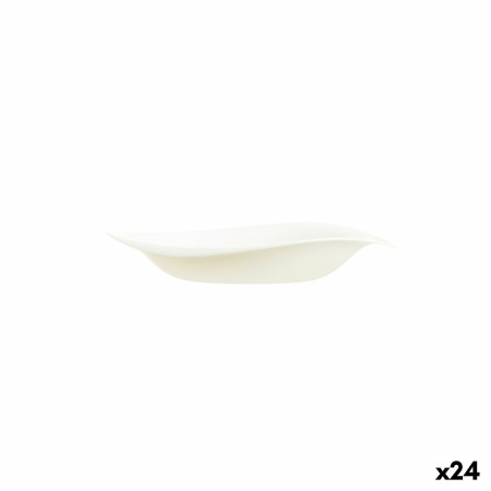 Deep Plate Arcoroc Tendency Beige Glass (23 cm) (24 Units)