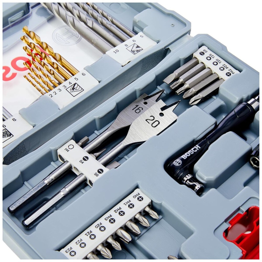 Drill bits and tits set BOSCH 49 Pieces