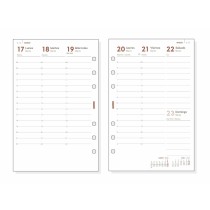 Diary Refill Finocam OPEN R599 2025 11,7 x 18,1 cm