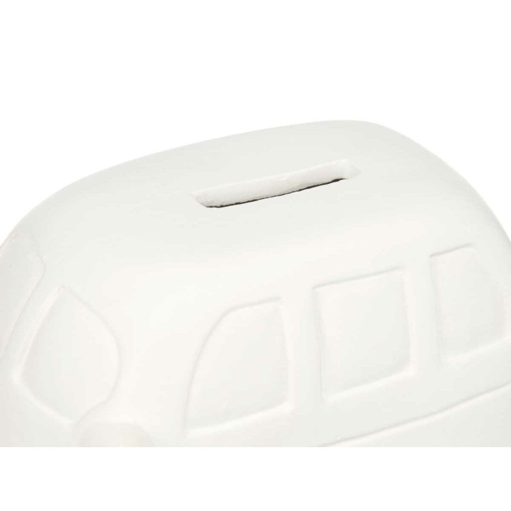 Sparschwein zum Anmalen Pincello BS2207 Weiß 12,4 x 8,6 x 9,9 cm Transporter (12 Stück)