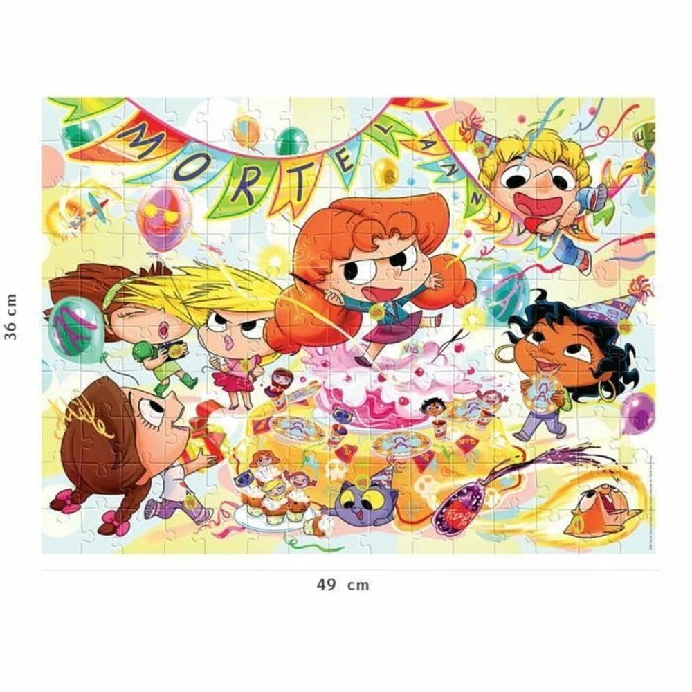 Puzzle Nathan Nathan Mortel Anniversaire Mortelle Adèle 150 Pièces