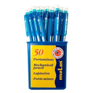 Coffret de porte-mines Molin Bleu 0,5 mm (50 Pièces)