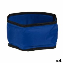 Hundehalsband Blau Schwarz PVC Gel 8 x 1 x 66 cm Kühlend (4 Stück)