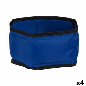 Collier pour Chien Bleu Noir PVC Gel 8 x 1 x 66 cm Réfrigérant (4 Unités)