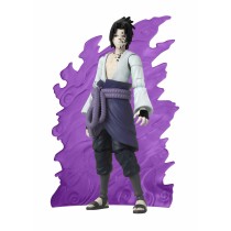 Figurine d’action Naruto Shippuden Bandai Anime Heroes Beyond: Sasuke Uchiha 17 cm