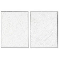 Bild DKD Home Decor 60 x 3,2 x 80 cm abstrakt Mit Relief Urban (2 Stück)