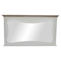 Wall mirror DKD Home Decor White Natural 105 x 64 x 4,5 cm