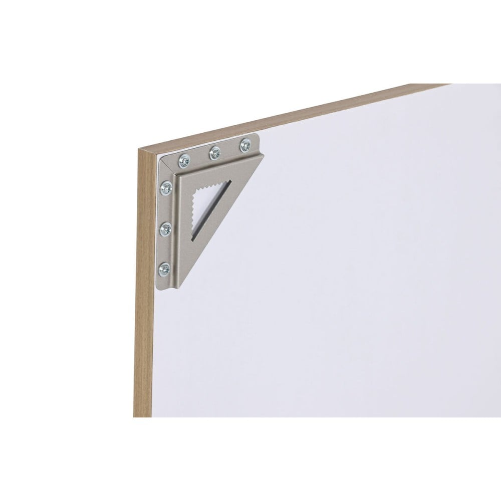 Miroir mural Home ESPRIT Blanc Marron Beige Gris 66 x 2 x 92 cm (4 Unités)